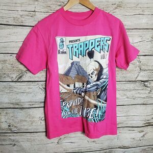 Million Trappers Comic Vol. 1- Hot Pink  Tshirt Size Small